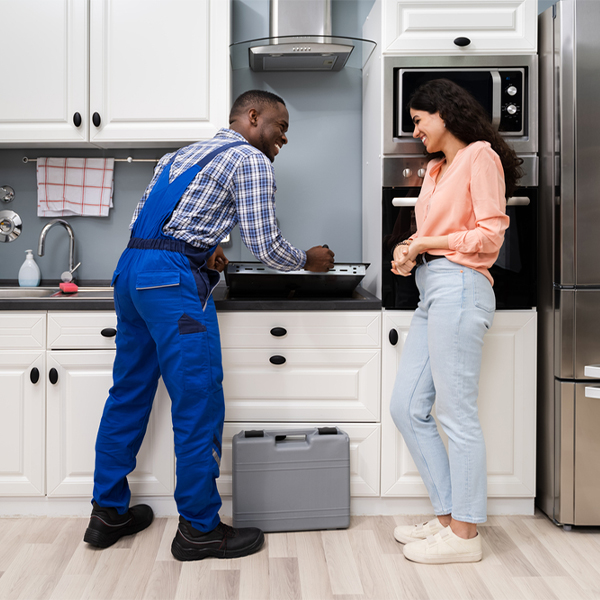 how long does it typically take to complete cooktop repair services in Miller OH